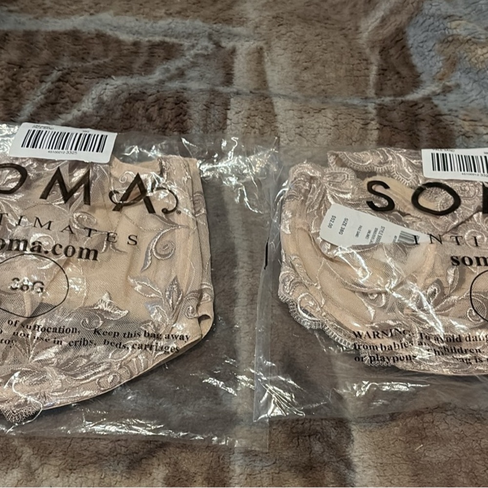 Soma Intimates Beige Lace Bras